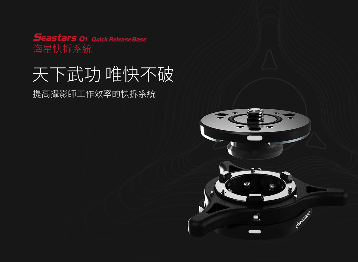 SeaStars Q1 海星快拆系統